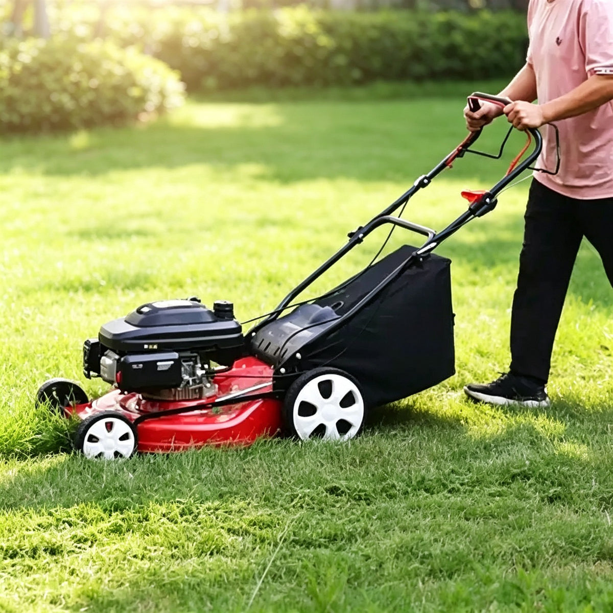 21-Inch Push-Type Gas Lawn Mower — view 2