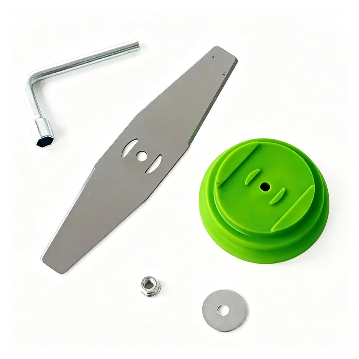 Straight Metal Blade for Cordless Trimmer — view 1